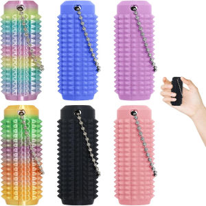 Móc Khóa Con Lăn Gai Dành Cho Người Lớn - Đồ Chơi Giảm Căng Thẳng Cho Người Bị Lo Âu Đồ Chơi Cảm Giác Quà Tặng Độc Đáo Cho Bạn Bè