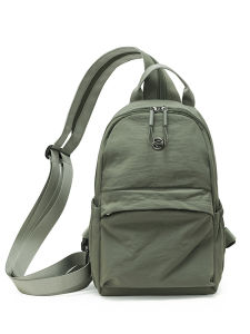 Fashionable Versatile Large Capacity Travel Backpack Womens Simple Style Summer New Arrival Shoulder Bag Soft Nylon Material