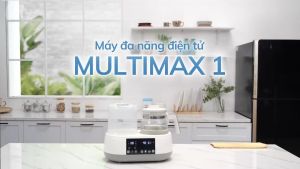 Multimax 1 Máy hâm nước pha sữa và tiệt trùng đa năng điện tử (All on One) Fatz Fatzbaby FB9002SJ MGG