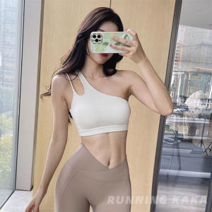 【Cắm trạng】 Bộ đồ Yoga áo có dây đeo Thiết kế chạm khoét mới của phụ nữ cổ chéo bờ lưng xinh đẹp thể dục và thể thao thân trên