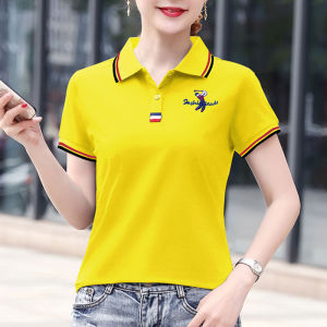 TUCANO Brand Ice Silk Short Sleeve Polo Shirt Women Quick Dry Summer Fashion Ladies Pure Cotton Top Breathable Comfortable
