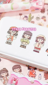 Indo 1866 -  Stiker Anak-Anak / Stiker Kartun Lucu / Stiker Kartun Anak