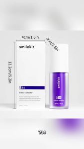 Kem Đánh Răng V34 Purple Brighten Whitening 50ML Dạng Bọt Hiệu Quả Làm Sạch Vết Ố Vàng Trên Răng Vệ Sinh Răng Miệng Cho Người Lớn