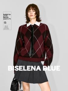 BEIQIANI | Relaxed Casual Loose Sweater Round Neck Knitwear