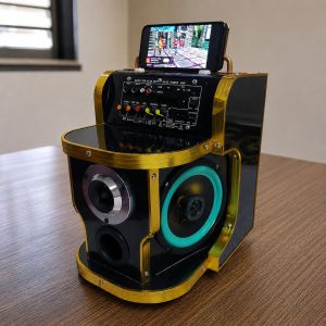 All-In-One Ultimate Bluetooth Karaoke Party Speaker & Vault