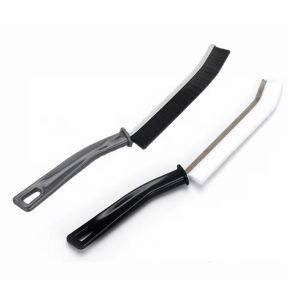 Set of 2 - Hard Bevel Brush - 0.16 inch width Durable Grouting Cleaning Brush For Home Tile Gap Small Tile Grouting