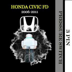 HONDA CIVIC FD 2006-2011 YEAR 3 PIN OEM NEW PRESSURE SWITCH/ SUIS (CAR AIRCOND SYSTEM)