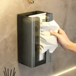 Jiaxun | Wall Mounted Drill-Free Tissue Storage Box