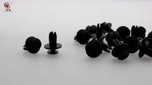 50Pcs/Bag 6mm Plastic Car Fastener Clips Push Type Fixing Clips For Car Bumper Fender Door Panel