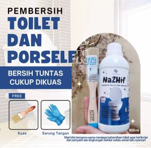 Nazhif pembersih toilet & keramik porselin