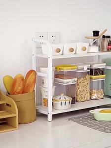 Multi-tiered Condiment Storage Rack
