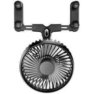 Strolex | Strong Cooling Dual-Head Car Rearview Mirror Fan