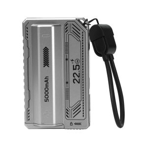 21700 Battery Holder Power Bank Case PD 20W Fast Charging Built-in Cable Detachable Power Bank DIY Battery Case