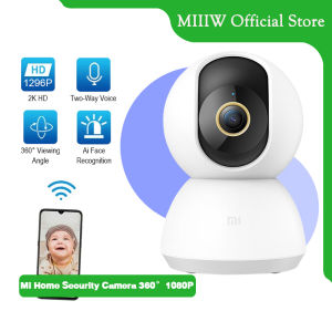 Mi กล้องวงจรปิด Mi Home Security Camera 360° PTZ 2K/2.5K SE 1080P/1296P กล้องวงจรปิดไร้สายอัจฉริยะ กล้องอัจฉริยะ CCTV 2560*1440P Chinese version