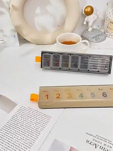 SERENITY 7 Days A Week Pill Box: Your Ultimate Portable Storage Solution