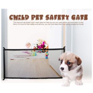 DISERVSTORE Home Railing Isolation Puppy Gate Dog Cat Jaring Pintu Kucing Tutup Pagar Dalaman Murah Besar Tinggi pagar kanak kanak