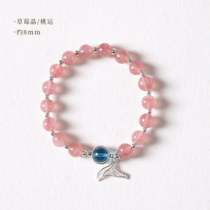Luxurious Pure Silver Yellow Crystal Bracelet for Women Lucky Charm Wristwear Blue Explosion Flower Crystal Hand Chain Design