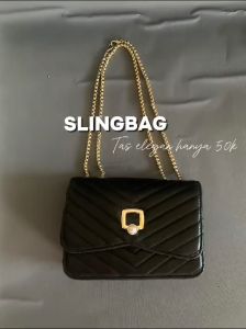 Tas selmpang wanita lizzibag tas dengan bahan sintetsis wanita kekinian