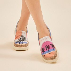 UIN Tarragona I Womens Art Travel Shoes Casual Vacation style Loafers Espadrilles Slip-Ons