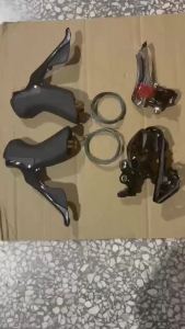 SHIMANO | SHIMANO 105 R7000 Group 2x11Speed for Road SHIFT LEVER Right Left Pair 11V RD R7000 REAR DERAILLEUR FD R7000 Front Derailleur