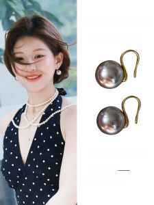 Stunning Pearl Ear Cuff Silver Ear Hole Multi Grey Original Design Fashion Jewelry for Men And Women Fruit Pattern Accessories