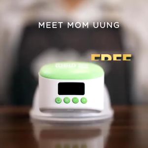 Mom Uung Handsfree Breast Pump / Pompa ASI Portable Handsfree Wireless Dual Mode / Hospital Grade