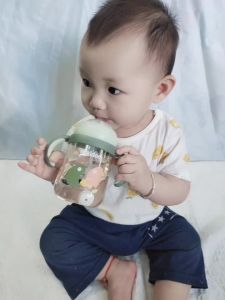 Straw Bottle PPSU Anti Drop Brand Baby Learning Cup 1-in-1 wide caliber childrens water cup for babies over 2 years old
