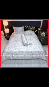🕎LYOCELL 120S🕎 Bộ Chăn Ga Gối Lyocell 120S Cao Cấp Nằm Thoáng Mát Chần Bông Lông Vũ _ Nemtot Bedding