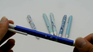 PST Pena Cetekan Karakter Motif Hiu Pulpen Warna Blue Shark Tinta Hitam Alat Tulis Sekolah Kantor Pen Bolpoint