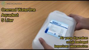 Water One Onemed Aquadest Kemasan 5 liter