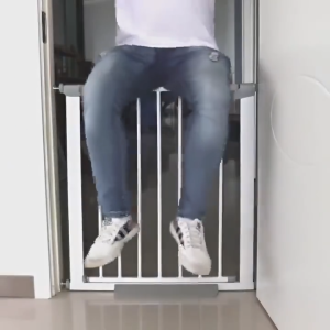 PlayPark Safety Gate Fence for Baby Pets & Child Baby Safety Gate Security Fence Balcony stairs Safety Guard No Drilli