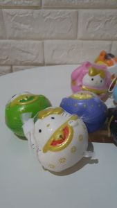 MAINAN SQUICY SQUISHY SANRIO KUROMI MOROL MELODY COLLECTION KOLEKSI BULAT GENDUT LUCU