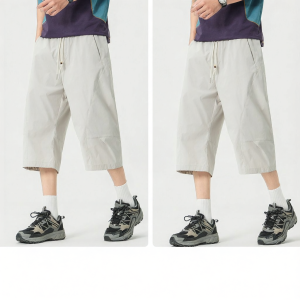 Paul Frank | Summer Light Casual Trendy Loose Straight Mens 7/8 Pants