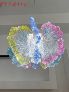 LED 3 warna cahaya lampu kamar tidur kreatif dekorasi samping tempat tidur lampu gantung kecil 2025 lampu gantung ruang makan ruang tamu baru