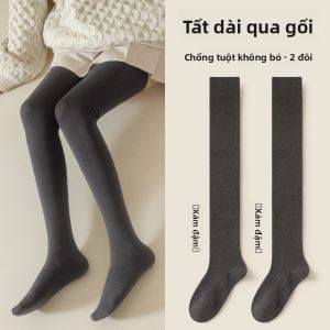 MiiOW | Tất ống dài qua đầu gối cho nữ MiiOW mùa đông ấm áp dài đến đầu gối chống lạnh thoải mái thoáng khí tất dài