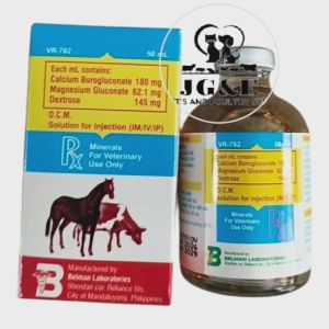 Belman Laboratories DCM VR-782 50mL Only Minerals Calcium Borogluconate Magnesium Gluconate Dextrose