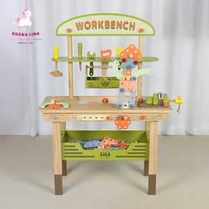 Đồ chơi dụng cụ kỹ thuật bằng gỗ cho bé cao 97cm( nhiều mẫu)