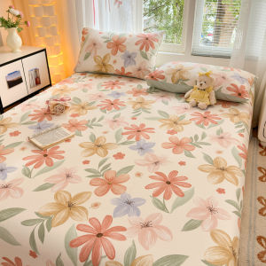 Kiss Dear | Cotton Thickened Bed Sheet Set 3pcs