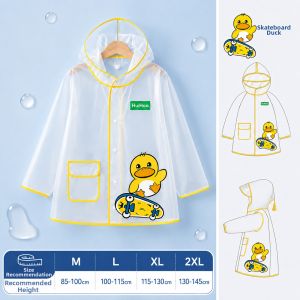 RAINCATO | Kindergarten Raincoat for 2 Year Old Boys and Girls School Use
