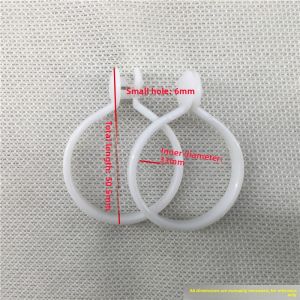 Windproof Large Small Size Shower Curtain Ring
