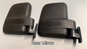Beauty Wisdom Golf Cart Rear View Mirror 180 Degree Rear View Mirror 16.5" Extra Wide