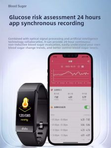 DiDo High Precision Health Monitor Smart Bracelet for Men And Women 24 Hour Dynamic Heart Monitoring Waterproof Blood Oxygen Detection