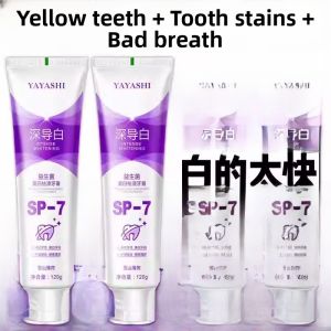 Probiotic Whitening Toothpaste 70 times Stain Removal Brightens Teeth Removes Yellowing Oral Antibacterial Dental Care Mint Flavor