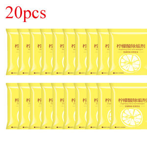 1/5/10/20pcs Citric Acid Scale Remover Portable Hard Water Stain Removal for Distiller Kettle Boiler Dispenser Cleaning Supplies