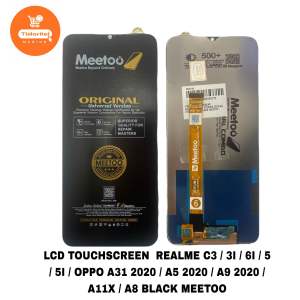 LCD TOUCHSCREEN REALME C3 / 3i / 6i / 5i / Z OPPO A31 2020 / A5 2020 / A31 2020 BLACK