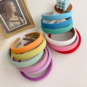 Cute Korean New Candy Color Sponge Headband For Women Fashion Hair Accessories