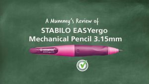 STABILO EASYergo 3.15mm Ergonomic Mechanical Pencil (Right-hander/Left Hander) Handwriting Pencil with Sharpener TRAIN YOUR KIDS to WRITE WELL