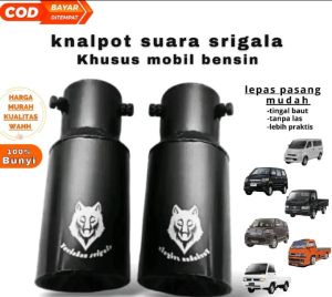 Knalpot srigala bensin baut serigala guk guk carry grandmax t120ss futura apv L300luxio pickup
