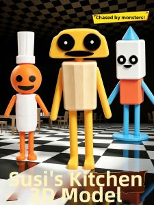 JIEBITU | Cartoon Game Model 3D Print Toys