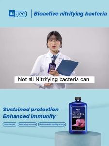 YEE Aquarium Bacteria Bio-active Nitrifying Liquid & Beneficial Bacteria To Keep Water Crystal Clear